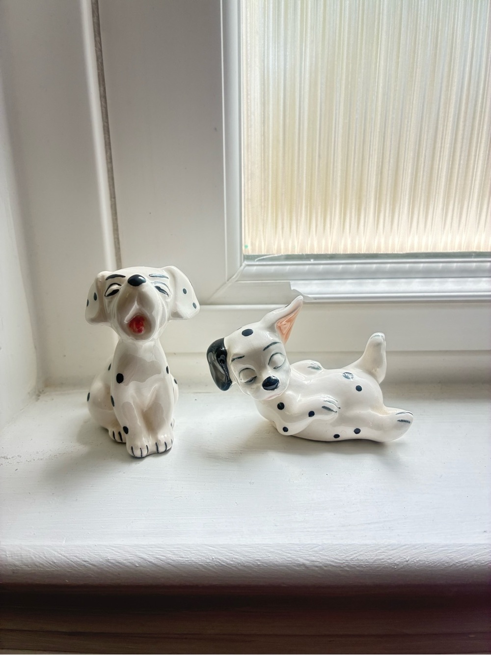 Vintage Ceramic 101 Dalmatian Figurines